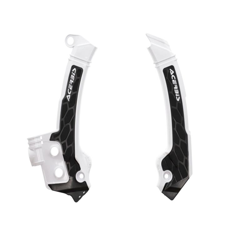 0025337.237 PARATELAIO X-GRIP PER HUSQVARNA 237 - Bianco/Nero HUSQVARNA FE 501 S 2024 Acerbis