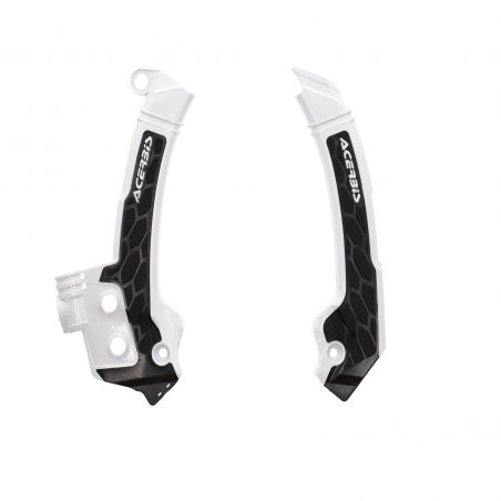 0025337.237 PARATELAIO X-GRIP PER HUSQVARNA 237 - Bianco/Nero HUSQVARNA TX 300 2023-2024 Acerbis