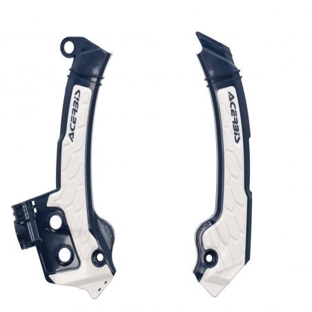 0025337.245 PARATELAIO X-GRIP PER HUSQVARNA 245 - Blu/Bianco HUSQVARNA FE 501 S 2024 Acerbis