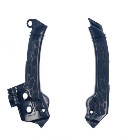 0025337.246 PARATELAIO X-GRIP PER HUSQVARNA 246 - Blu/Blu HUSQVARNA FE 501 S 2024 Acerbis