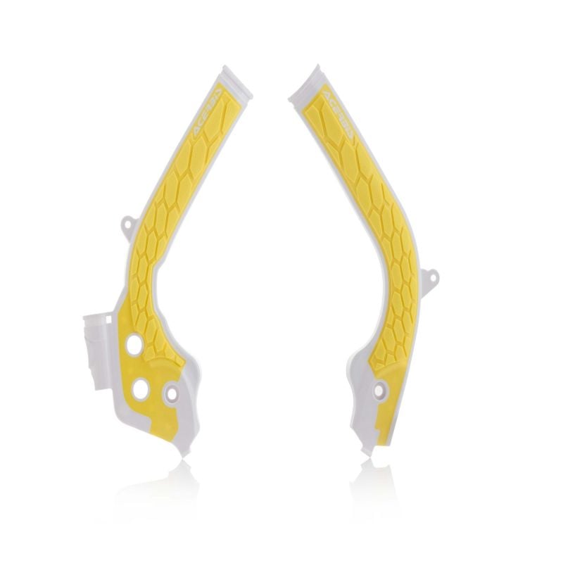 0021726.234 PARATELAIO X-GRIP PER KTM/HUSQVARNA 234 - Bianco/Giallo KTM EXC 300 2017 Acerbis