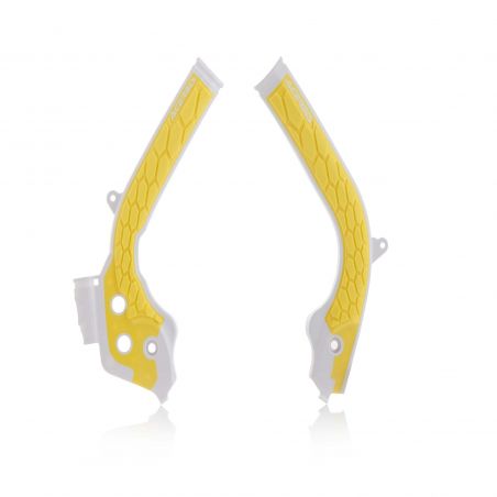 0021726.234 PARATELAIO X-GRIP PER KTM/HUSQVARNA 234 - Bianco/Giallo KTM XC-W 150 TPI 2019 Acerbis