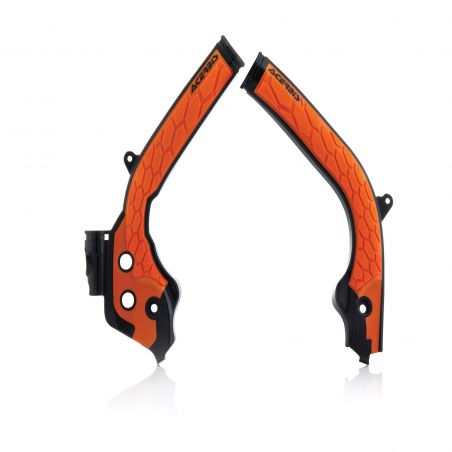 0021726.313 PARATELAIO X-GRIP PER KTM/HUSQVARNA 313 - Nero/Arancio KTM XC-W 250 TPI 2019 Acerbis