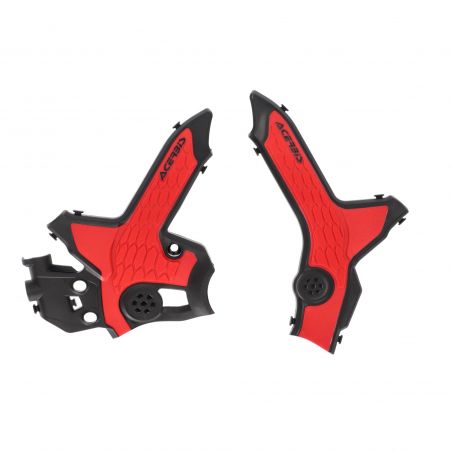 0025127.323 X-GRIP PER HONDA 323 - Nero/Rosso HONDA CRF 300 L 2021-2024 Acerbis