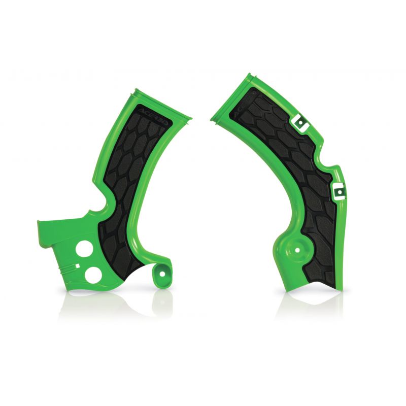 0017814.130 PARATELAIO X-GRIP PER KAWASAKI 130 - Verde KAWASAKI KX 450 F 2009-2018 Acerbis