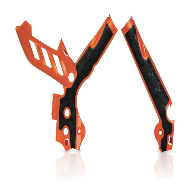 0017813.010 PARATELAIO X-GRIP PER KTM 010 - Arancio KTM EXC-F 250 2012-2016 Acerbis