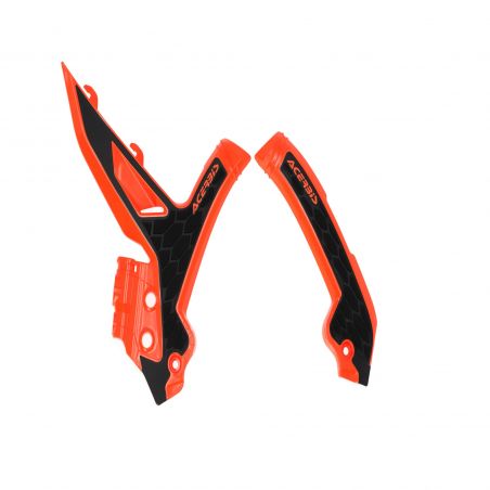 0025245.209 PARATELAIO X-GRIP PER KTM 209 - Arancio/Nero KTM SX 250 2023-2024 Acerbis