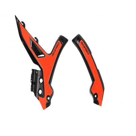 0025245.313 PARATELAIO X-GRIP PER KTM 313 - Nero/Arancio KTM XC-F 450 2023-2024 Acerbis