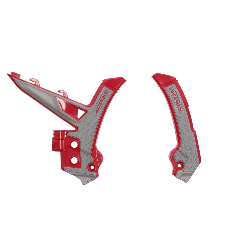 0026105.347 PARATELAIO X-GRIP 347 - Rosso/Grigio GAS GAS EC 500 F 2024 Acerbis
