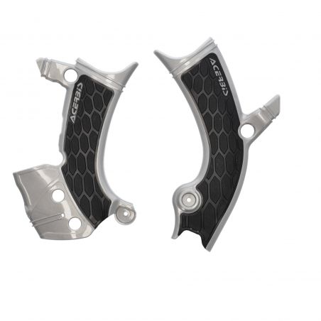 0025708.293 PARATELAIO X-GRIP PER YAMAHA 293 - Grigio/Nero YAMAHA YZ 450 F 2023-2024 Acerbis