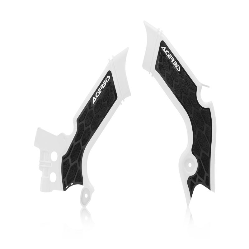 0023693.237 PARATELAIO X-GRIP PER KAWASAKI 237 - Bianco/Nero KAWASAKI KX 300 X 2024 Acerbis