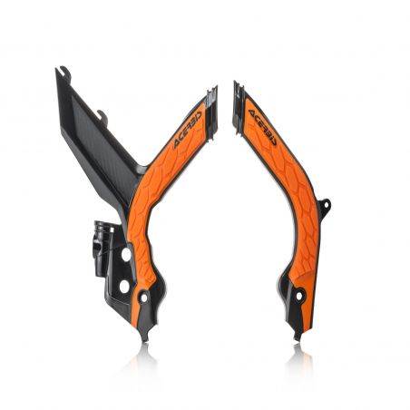 0024009.313 PARATELAIO X-GRIP PER KTM 313 - Nero/Arancio KTM EXC 150 TPI 2020-2023 Acerbis