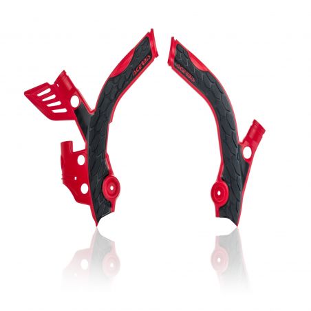 0022894.349 PARATELAIO X-GRIP PER BETA 349 - Rosso/Nero BETA RR 480 4T 2015-2019 Acerbis