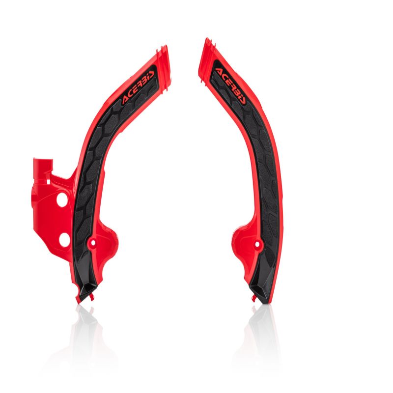 0024290.349 PARATELAIO X-GRIP PER BETA 349 - Rosso/Nero BETA RR 200 2T 2020-2024 Acerbis