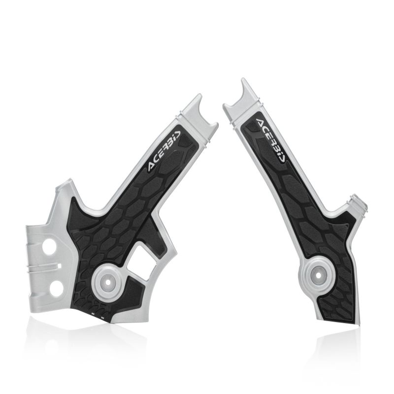 0024288.223 PARATELAIO X-GRIP PER SUZUKI 223 - Argento/Nero SUZUKI DR 650 1996-2023 Acerbis