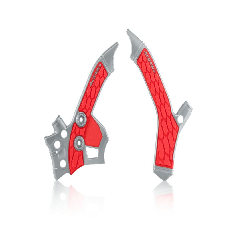 0023405.295 X-GRIP PARATELAIO PER HONDA 295 - Grigio/Rosso HONDA CRF 250 RALLY 2017-2020 Acerbis