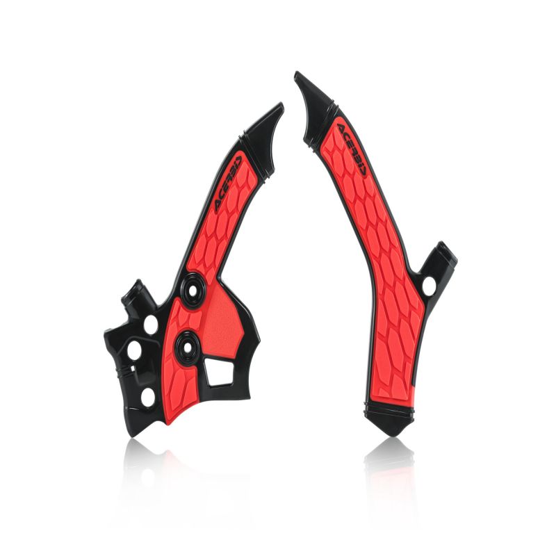 0023405.323 X-GRIP PARATELAIO PER HONDA 323 - Nero/Rosso HONDA CRF 250 L-M 2013-2020 Acerbis