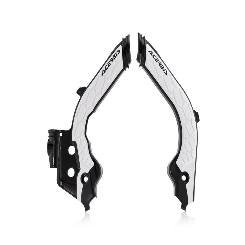 0023600.726 PARATELAIO X-GRIP PER HUSQVARNA 726 - Black/white HUSQVARNA FE 501 S 2022-2023 Acerbis