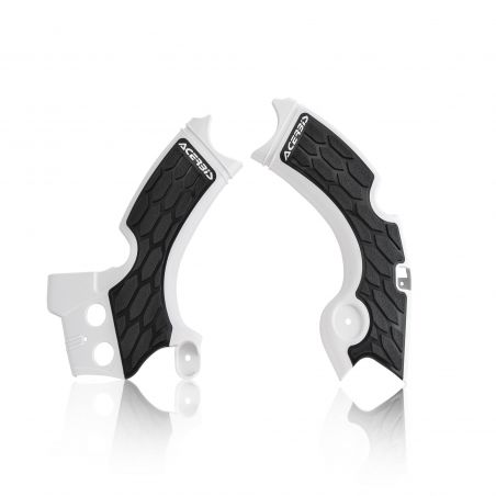 0022574.237 PARATELAIO X-GRIP PER KAWASAKI 237 - Bianco/Nero KAWASAKI KX 250 4T 2020 Acerbis