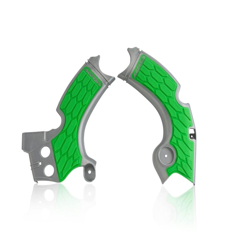 0022574.297 PARATELAIO X-GRIP PER KAWASAKI 297 - Grigio/Verde KAWASAKI KX 250 F 2015-2019 Acerbis
