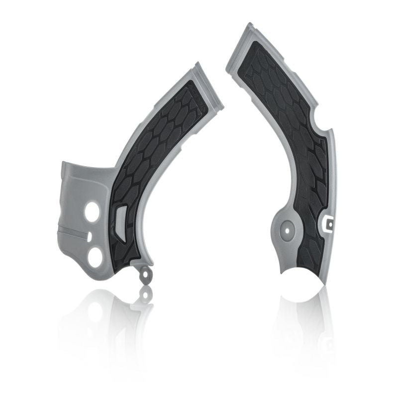 0022444.020 PARATELAIO X-GRIP PER YAMAHA 020 - Argento YAMAHA YZ 250 F 2017-2018 Acerbis