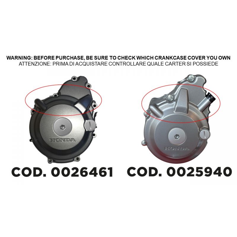 X-POWER PER HONDA 110 - Rosso HONDA CRF 300 L 2021-2024
