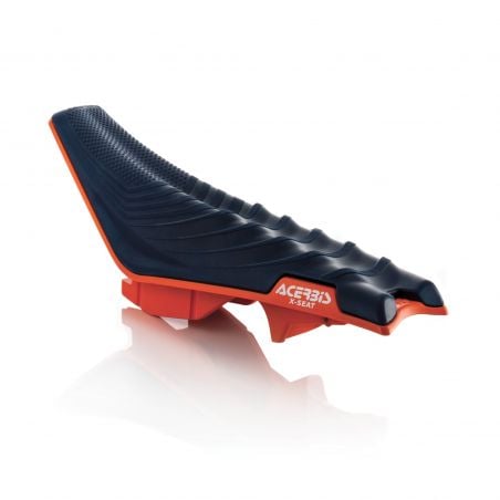 0017443.041.700 SELLA X-SEAT PER KTM SOFT (COMFORT) 041.700 - BLU/ARANCIO KTM EXC-F 250 2017-2019 Ac