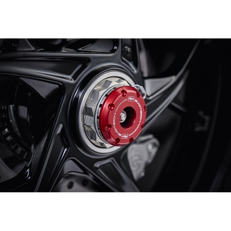 PRN013098-69 Rear Spindle Bobbins Ducati V2 Superquadro Final Edition 2025+ Evotech-performance