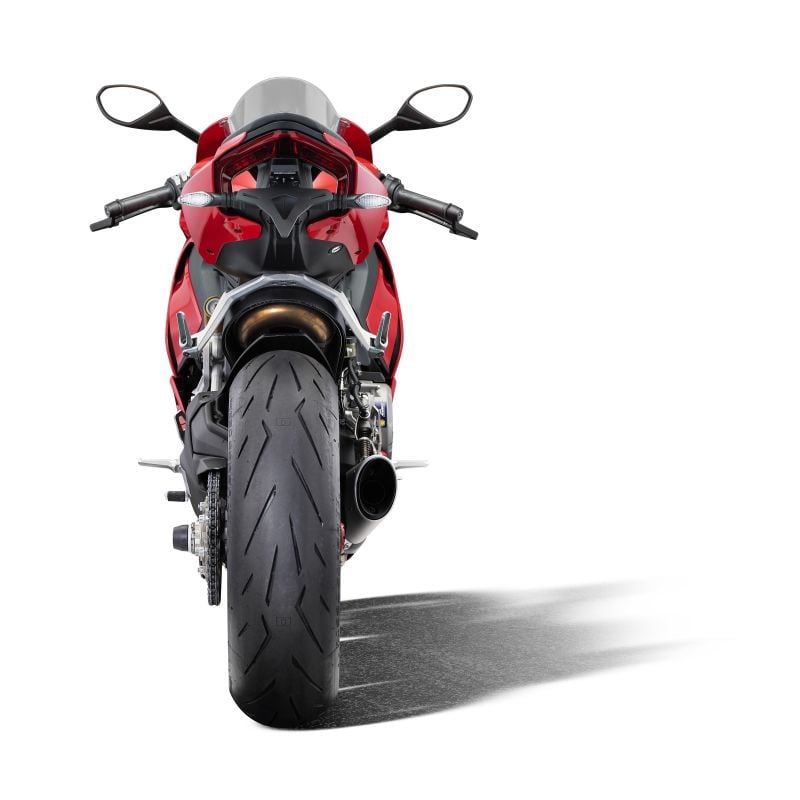 PRN013098-69 Protezioni Forcellone posteriore Ducati V2 Superquadro Final Edition 2025+ Evotech-perf