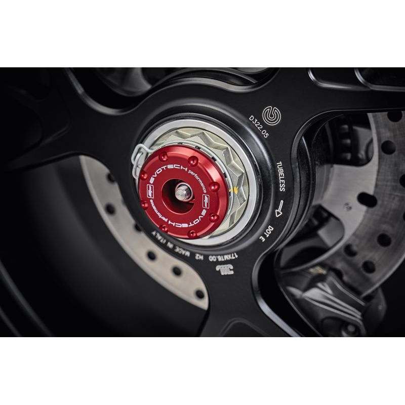 PRN011716-013098-42 Kit de protección de horquilla delantera y trasera Ducati V2 Superquadro Final E