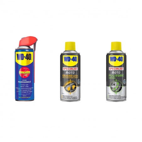 kit_wd Kit pulitore catena e grasso e sbloccante moto  WD-40