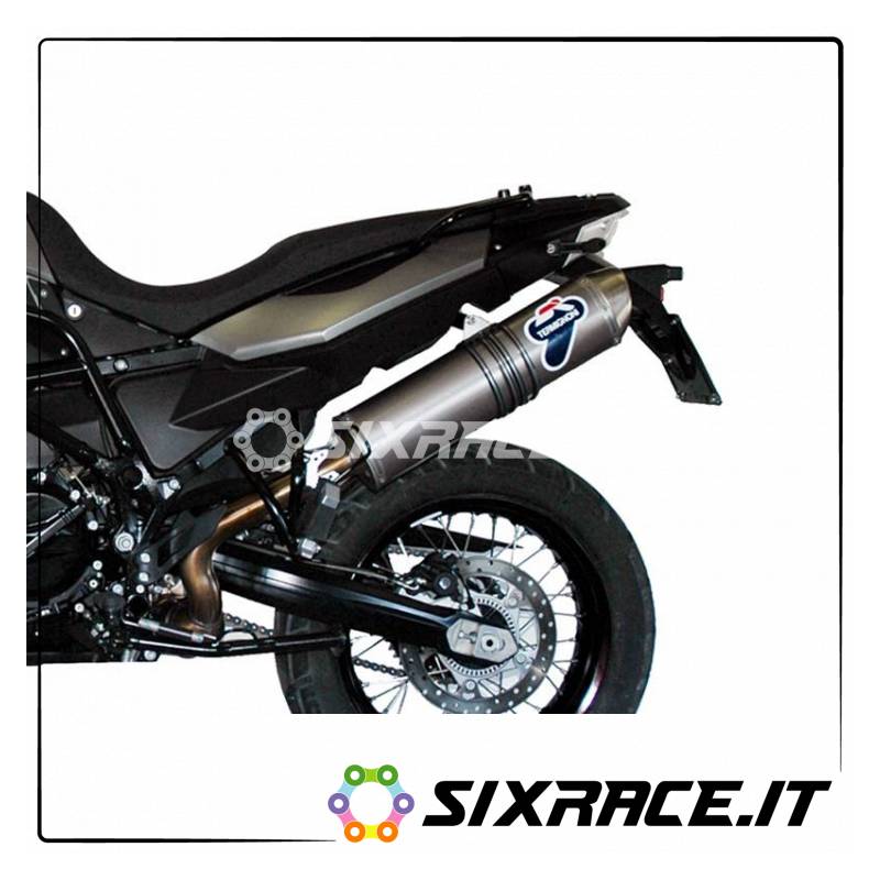 SILENZIATORE INOX CARBONIO BMW F 800 - 650 GS 2009-2015