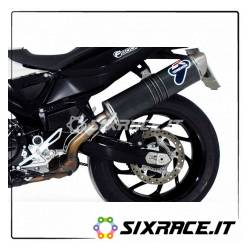 BMW F 800 R 2010-2012 SILENCIEUX EN CARBONE EN ACIER INOXYDABLE