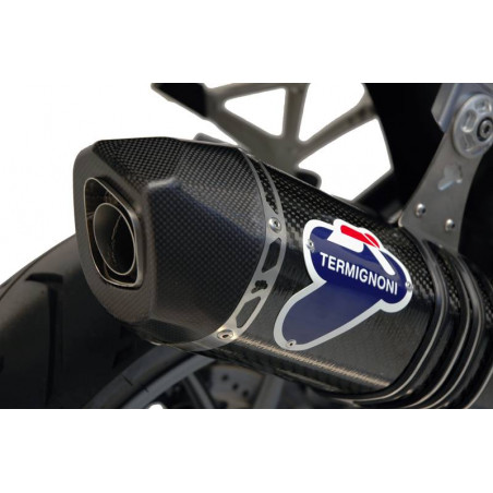 SILENZIATORE INOX CARBONIO BMW R 1200 GS 2013-2016