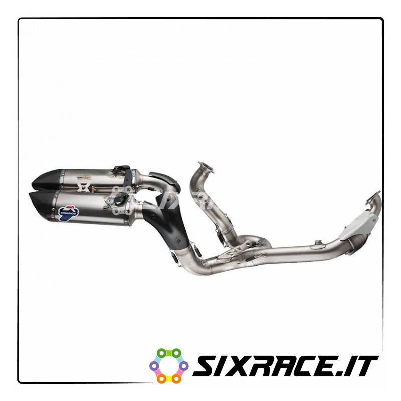 ACIER INOXYDABLE COMPLET D'ÉCHAPPEMENT TITANE DUCATI PANIGALE 1199-1299 2012-2018