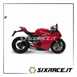 COPPIA SILENZIATORI DECATALIZZATORE INOX TITANIO DUCATI PANIGALE V4 2018-2018