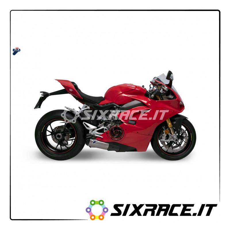 COPPIA SILENZIATORI DECATALIZZATORE INOX TITANIO DUCATI PANIGALE V4 2018-2018