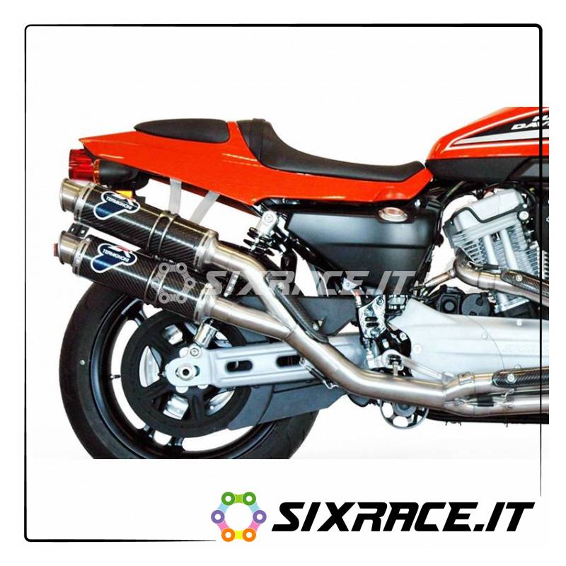 2X1X2 RACING INOX CARBONE HD XR 1200 R 2000-2000