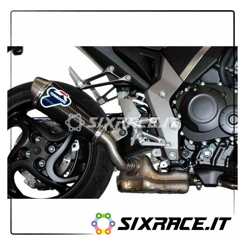 SILENZIATORE INOX CARBONIO HONDA CB 1000 R 2008-2013