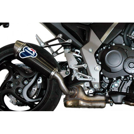 SILENCIEUX EN CARBONE EN ACIER INOXYDABLE HONDA CB 1000 R 2008-2013