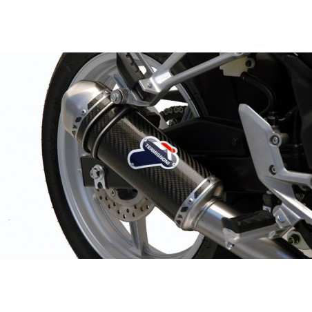SILENCIEUX DE STATION ACIER ACIER CARBONE HONDA CBR 250R 2012-2013