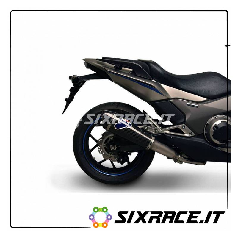 SILENCIEUX CONIQUE EN CARBONE INOX HONDA NC 700-750 SXD 2012-2018