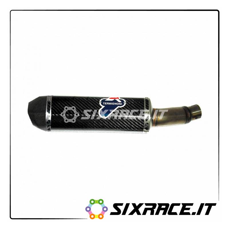 SILENZIATORE INOX CARBONIO HONDA CB 500 - CBR 500 2013-2015