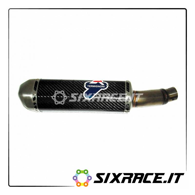 SILENZIATORE INOX CARBONIO HONDA CB 500 - CBR 500 2013-2015