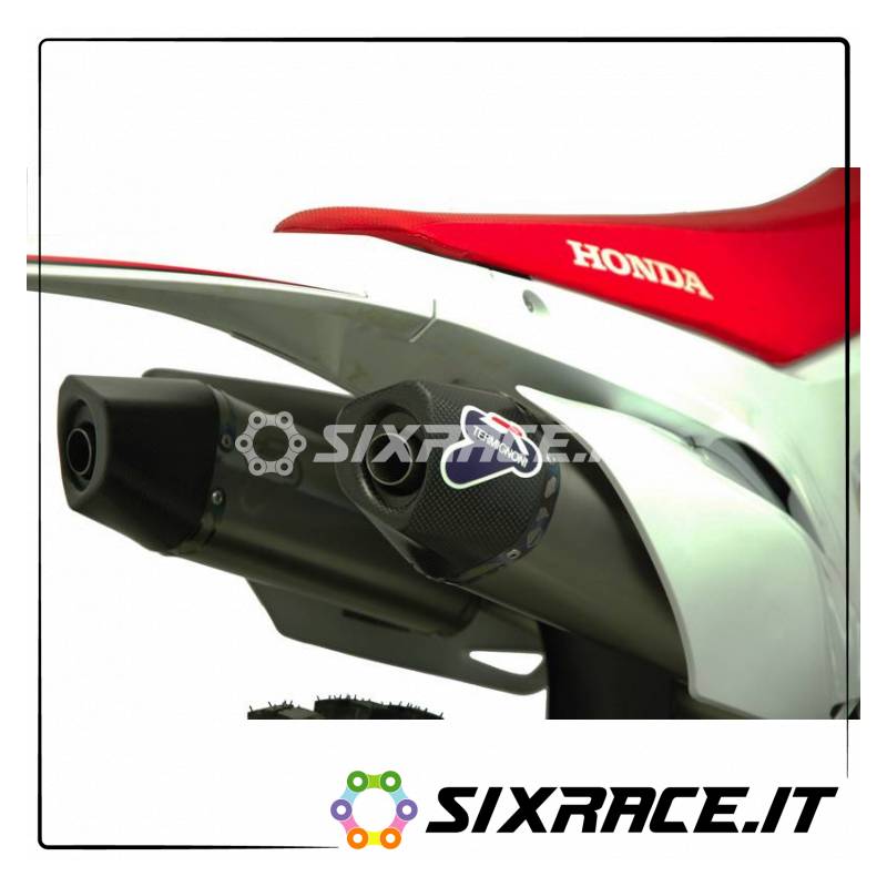 COPPIA SILENZIATORI INOX HONDA CRF 450 R 2015-2016