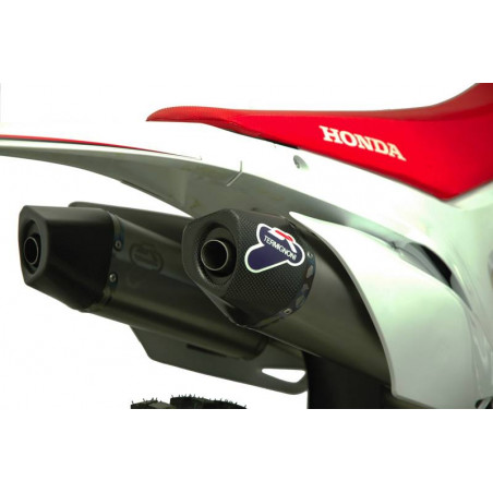 COPPIA SILENZIATORI INOX HONDA CRF 450 R 2015-2016