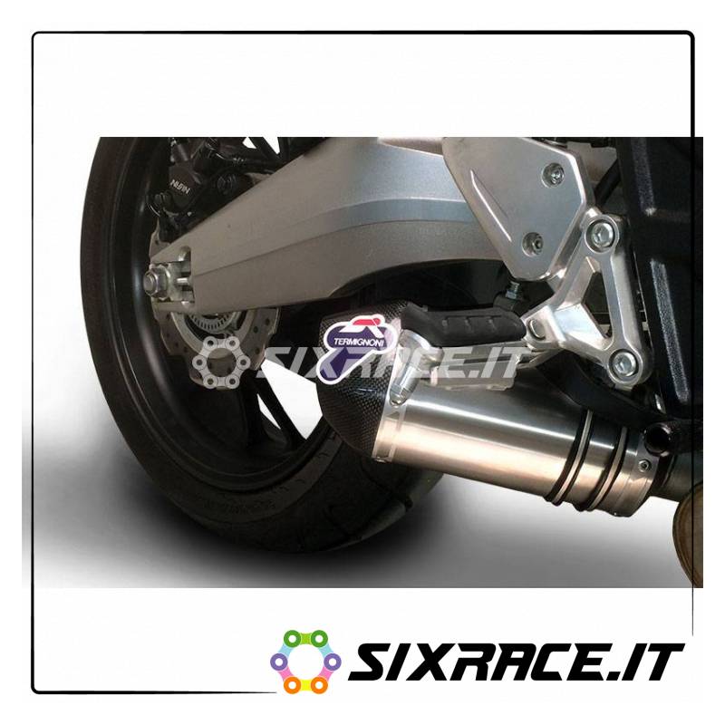 4X1 STR CATALYSEUR CARBONE INOX TITANE HONDA CB 650 2014-2016