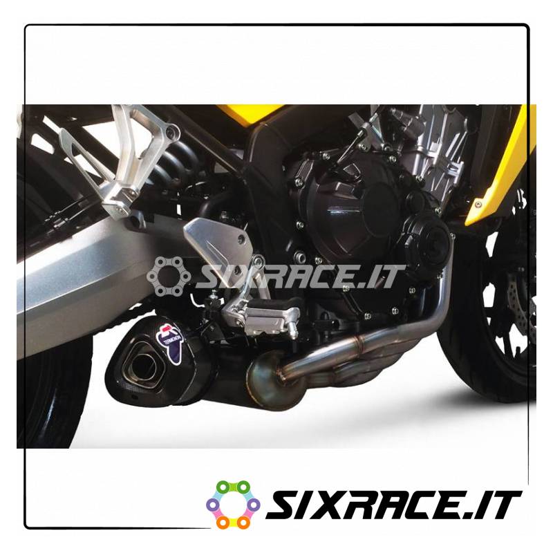 4X1 STR CATALIZZATORE CARBONIO INOX HONDA CB 650 2014-2016