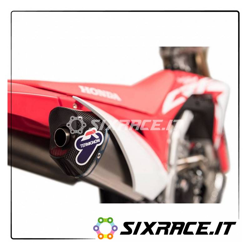 SYSTÈME D'ÉCHAPPEMENT COMPLET EN ACIER INOXYDABLE EN TITANE HONDA CRF250 RACING KIT "2018-2018"