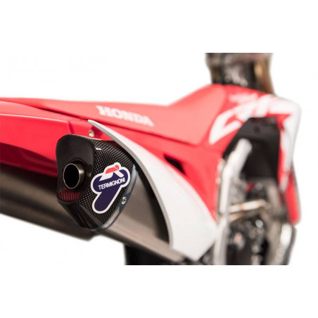 SYSTÈME D'ÉCHAPPEMENT COMPLET EN ACIER INOXYDABLE EN TITANE HONDA CRF250 RACING KIT "2018-2018"